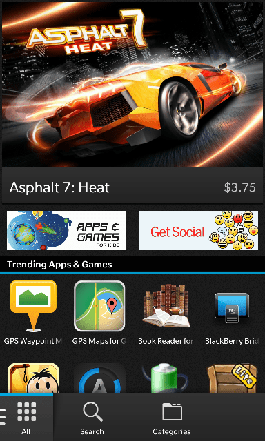 BlackBerry World. Sudah lebih baik dibanding sebelumnya