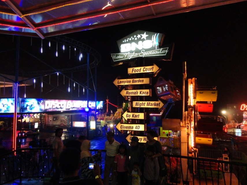 Bagian depan BNS yang menyambut kita saat baru masuk