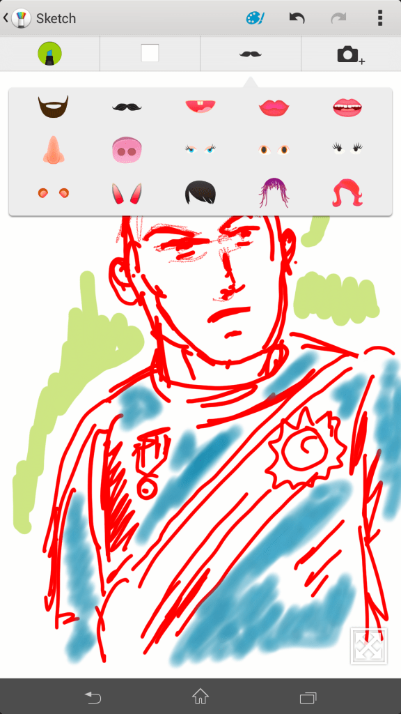 Lho, ada pilihan kumis, wig, sampai aksesoris?