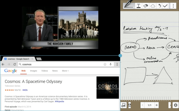 Perhatikan rasio multiscreen bisa diatur sesuai kemauan kita kapanpun.