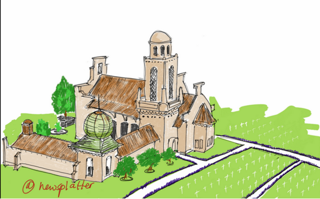 Sketsa ini dibuat menggunakan app Sketchbook di NotePRO