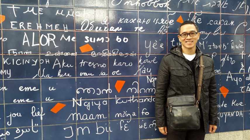 Gak ketemu "Saya Cinta Kamu", adanya "Aku Tresno Karo"