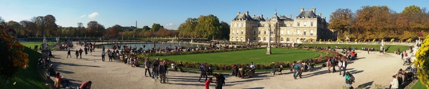 Foto panorama Jardin du Luxembourg