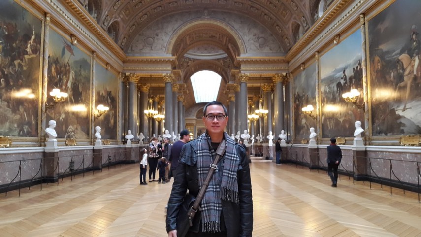 Hall berisi lukisan perjuangan